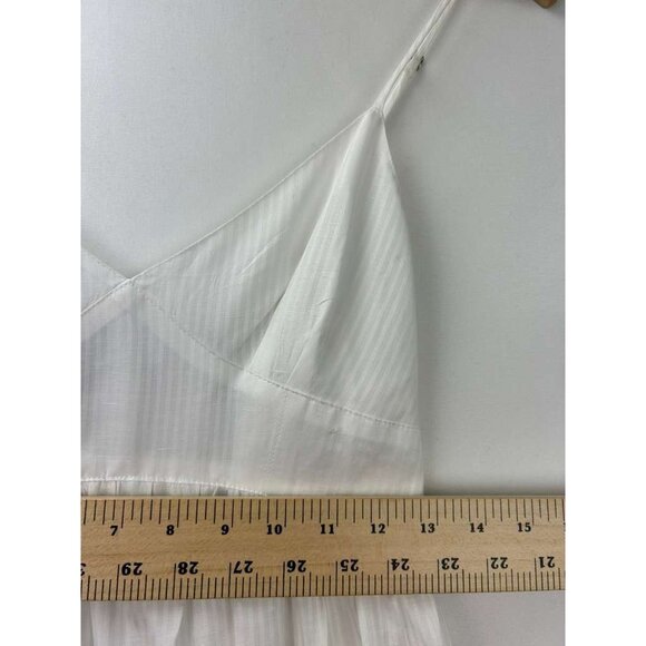 La Ligne New York Women's Size Small Maxi Dress White Sleeveless - Picture 5 of 16